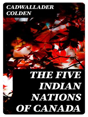 cover image of The Five Indian Nations of Canada